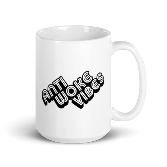 Vibes - White glossy mug